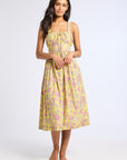 MILLE Clothing Calla Dress in Citron Floral