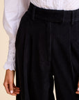 MILLE Clothing Cara Pant in Black Cord