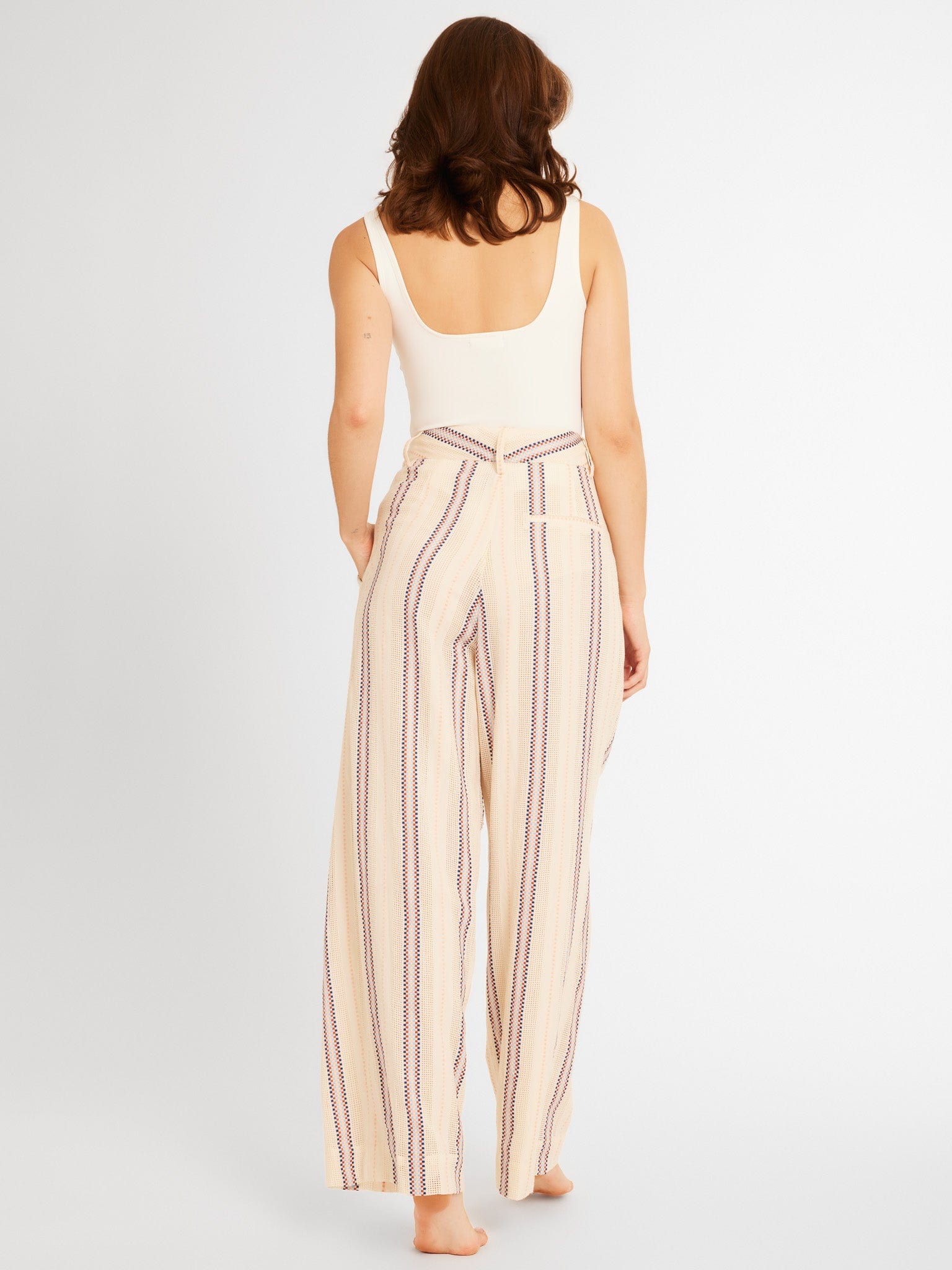 MILLE Clothing Cara Pant in O'Keeffe Stripe