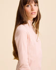 MILLE Clothing Carmela Pointelle Turtleneck in Spanish Villa
