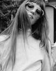 MILLE Clothing Carmela Pointelle Turtleneck in Spanish Villa