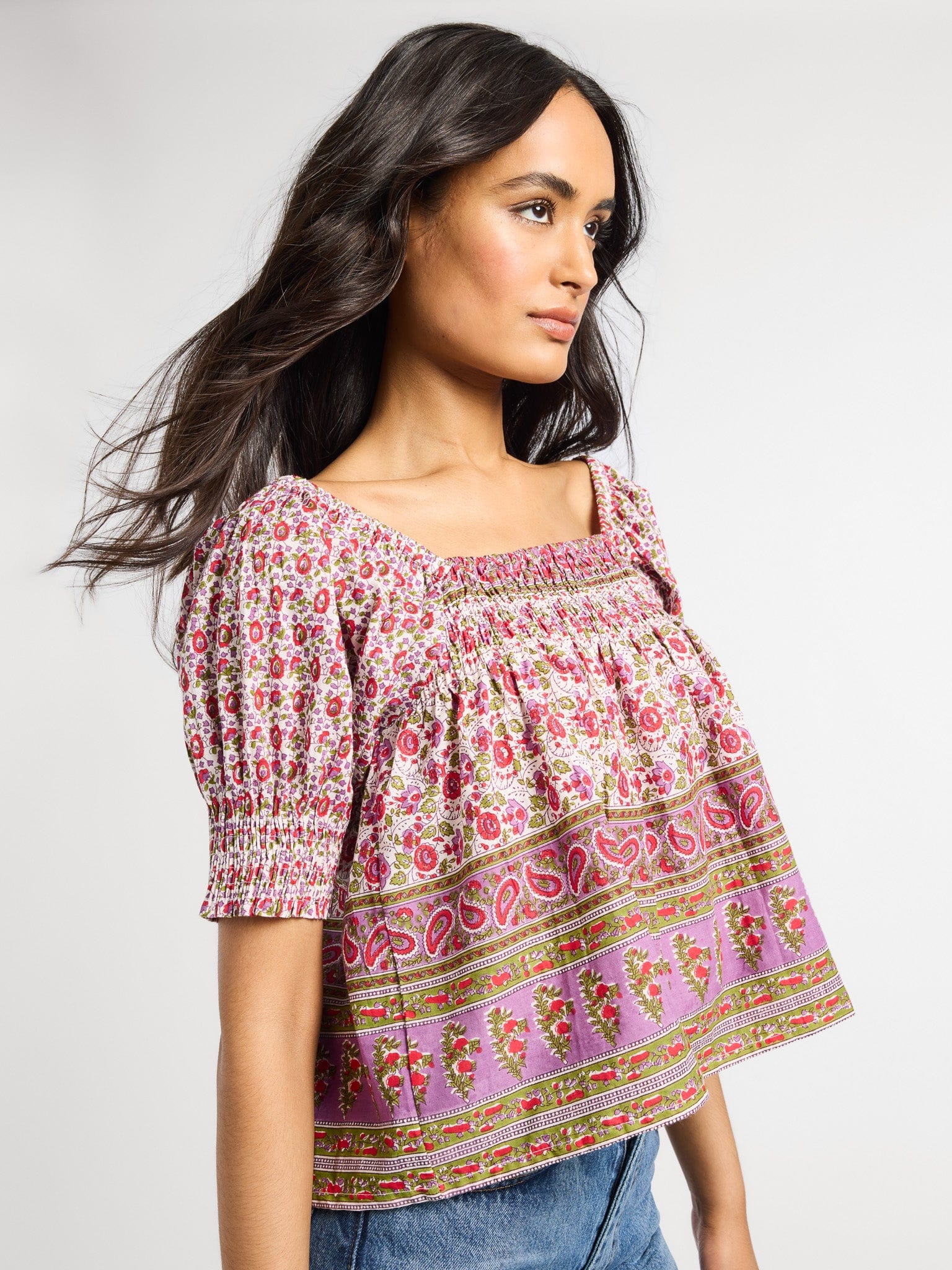 MILLE Clothing Caro Top in Heirloom