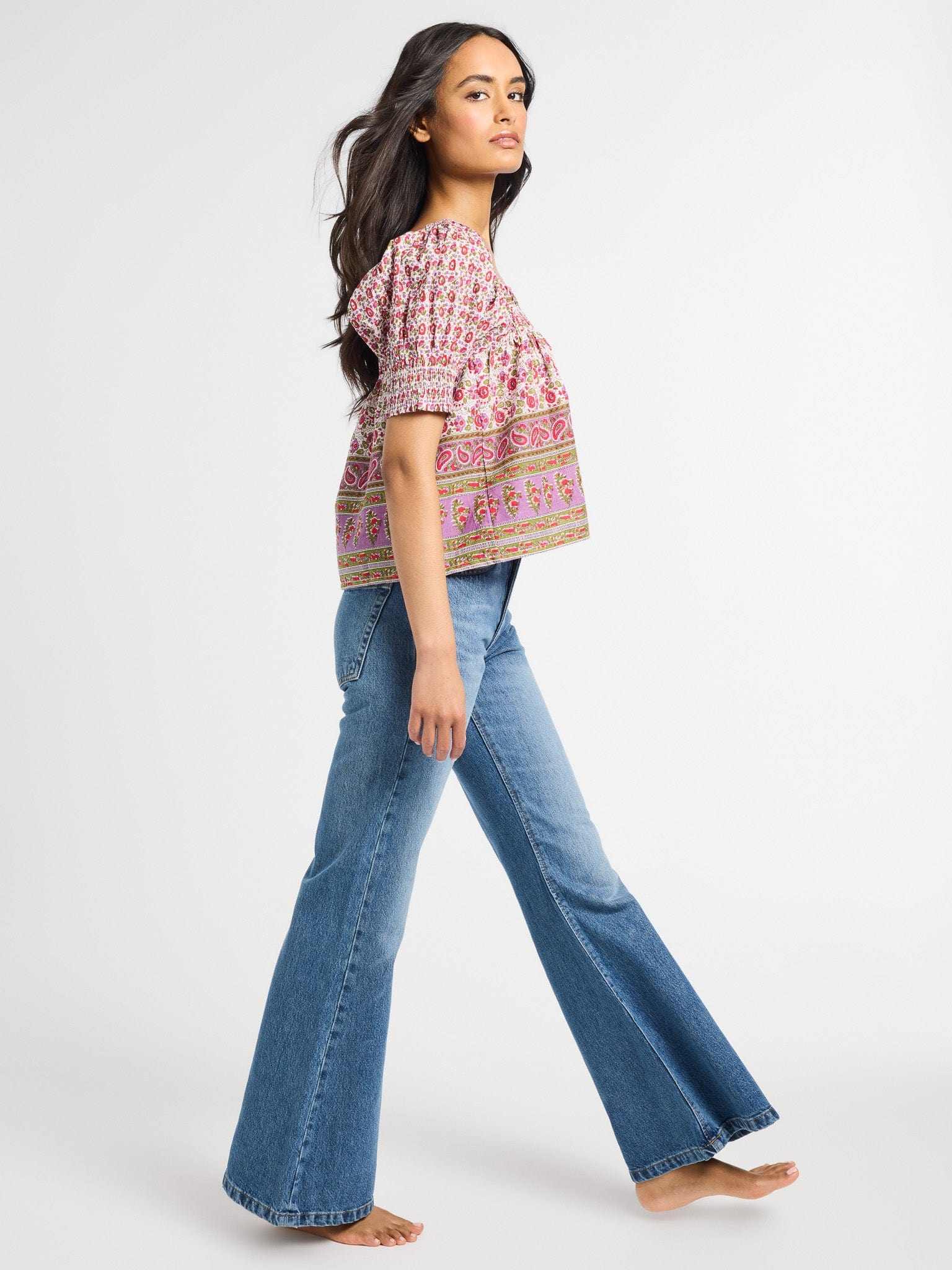 MILLE Clothing Caro Top in Heirloom