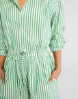 MILLE Clothing Cary Short in Kelly Stripe