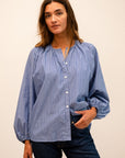 MILLE Clothing Cecily Top in Harbor Stripe