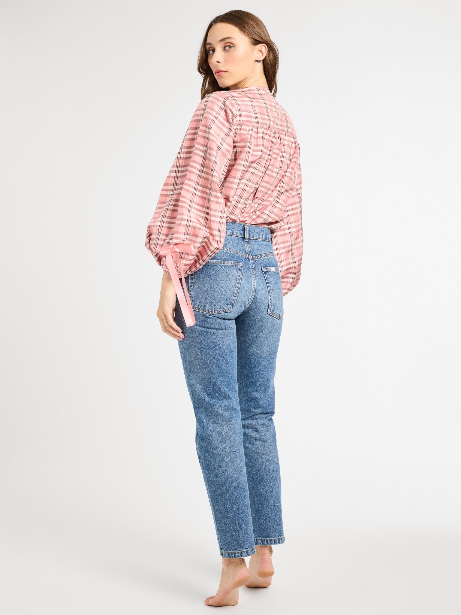 MILLE Clothing Cecily Top in Sugarplum Plaid