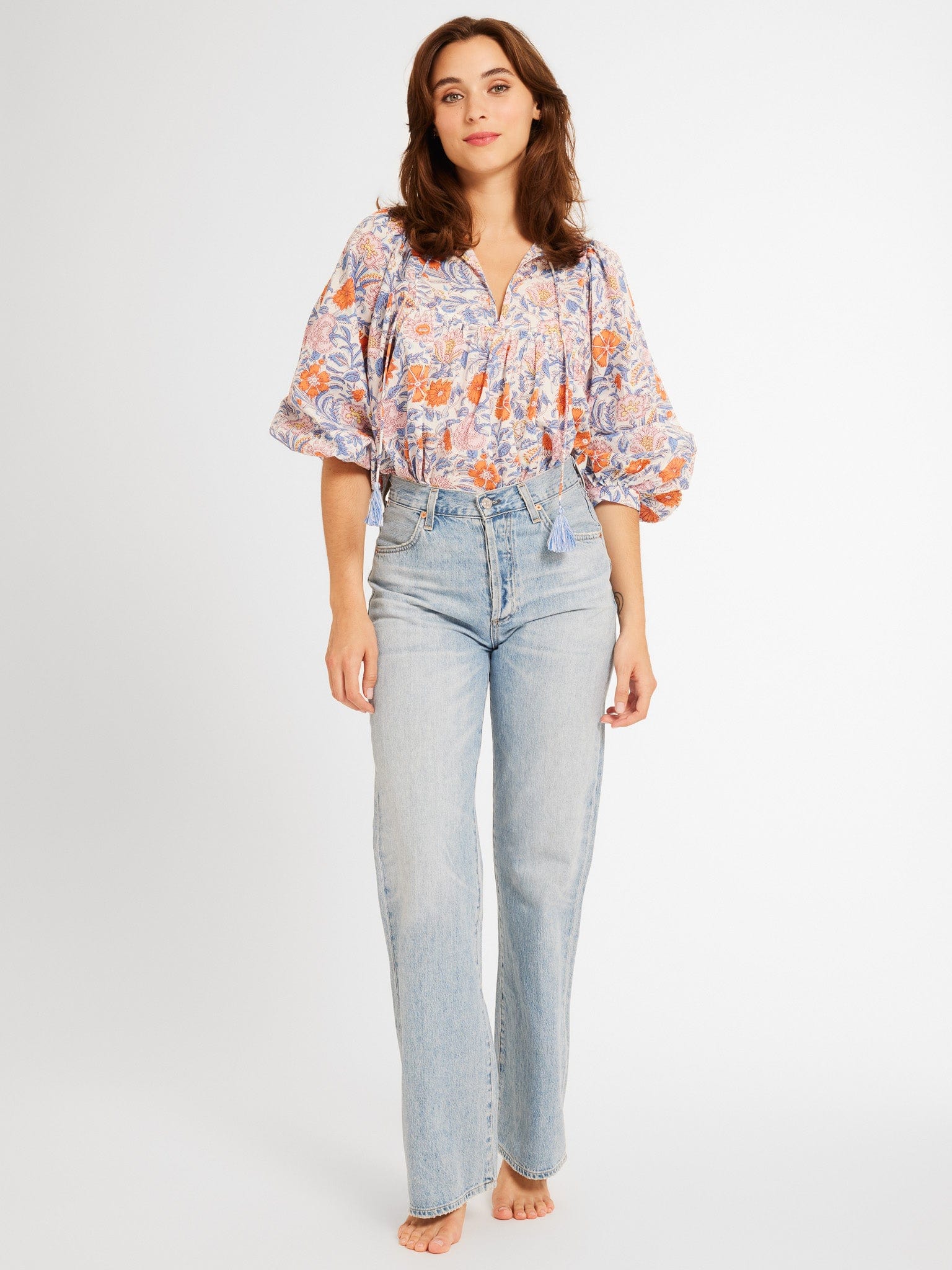 MILLE Clothing Charlie Top in Newport Floral