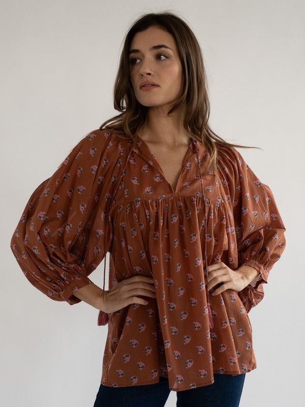 Charlie Top in Petite Bouquet — view 7