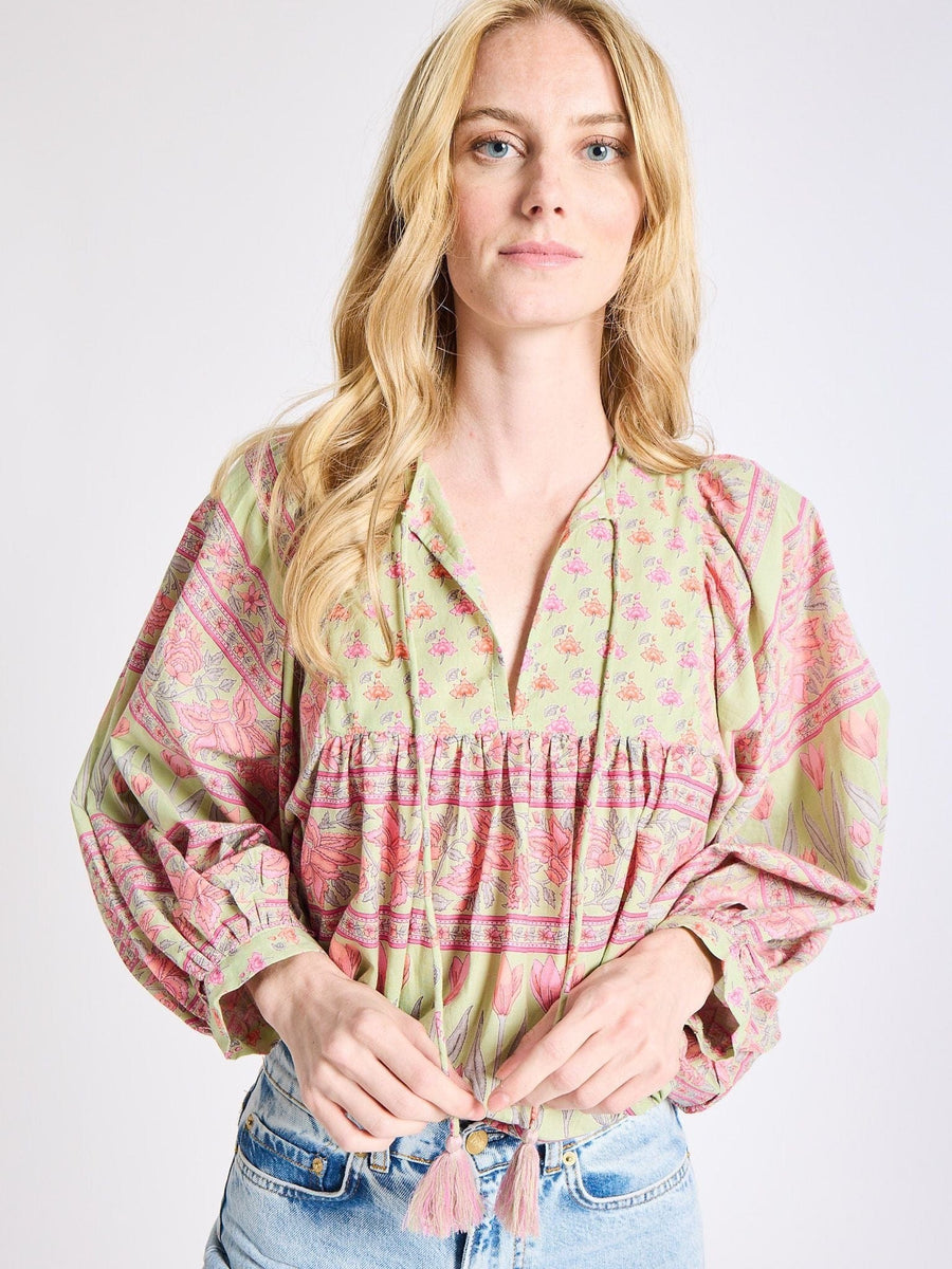 Charlie Top in Tulip Print – MILLE