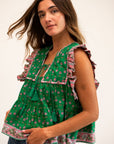 MILLE Clothing Chelsea Top in Jelly Bean