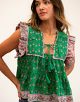 MILLE Clothing Chelsea Top in Jelly Bean
