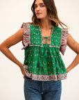 MILLE Clothing Chelsea Top in Jelly Bean