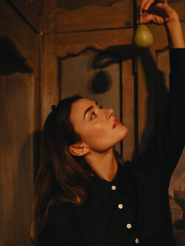 Clare Dress in Black — view 3