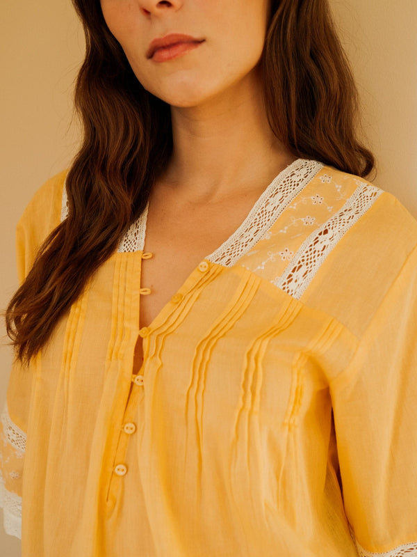 Cleo Top in Apricot — view 5