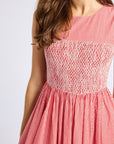 MILLE Clothing Coco Dress in Red Gingham