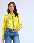 MILLE Clothing Colette Top in Citron