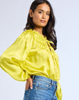 MILLE Clothing Colette Top in Citron