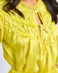MILLE Clothing Colette Top in Citron