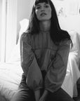 MILLE Clothing Constance Top in Cendre Blue