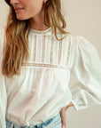 MILLE Clothing Constance Top in White