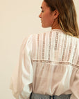 MILLE Clothing Constance Top in White