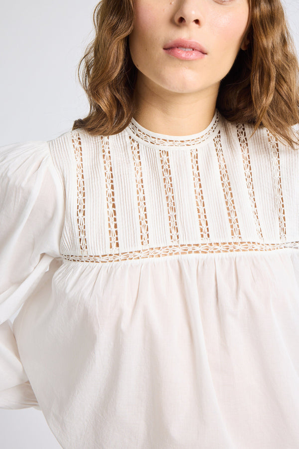 Constance Top in White — view 9