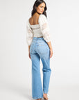 MILLE Clothing Corinne Top in Ivory