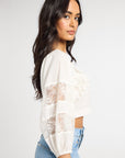 MILLE Clothing Corinne Top in Ivory