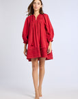 MILLE Clothing Daisy Dress in Cherry Lace