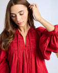MILLE Clothing Daisy Dress in Cherry Lace