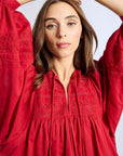 MILLE Clothing Daisy Dress in Cherry Lace