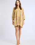 MILLE Clothing Daisy Dress in Citron Floral