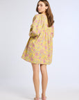 MILLE Clothing Daisy Dress in Citron Floral