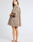 MILLE Clothing Daisy Dress in Cocoa Floral