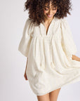 MILLE Clothing Daisy Dress in Ivory Eyelet
