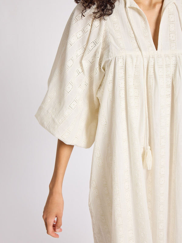 Daisy Dress in Ivory Eyelet — view 6