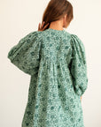 MILLE Clothing Daisy Dress in Jade Floral