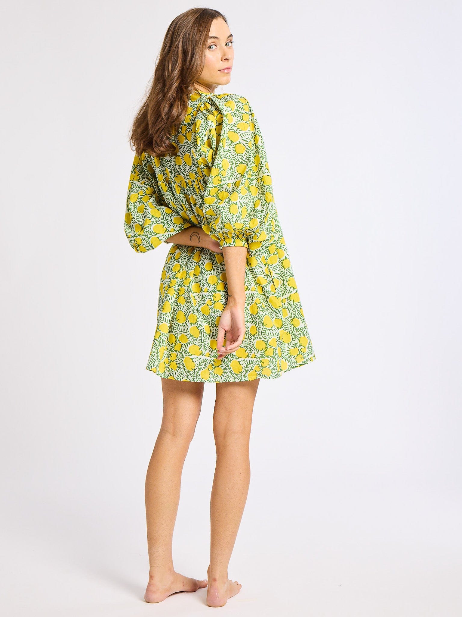 MILLE Clothing Daisy Dress in Lemons