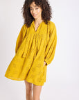 MILLE Clothing Daisy Dress in Marigold Eyelet