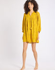 MILLE Clothing Daisy Dress in Marigold Eyelet