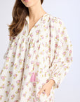 MILLE Clothing Daisy Dress in Rose Block Print