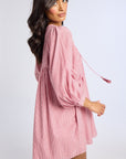 MILLE Clothing Daisy Dress in Tango Stripe