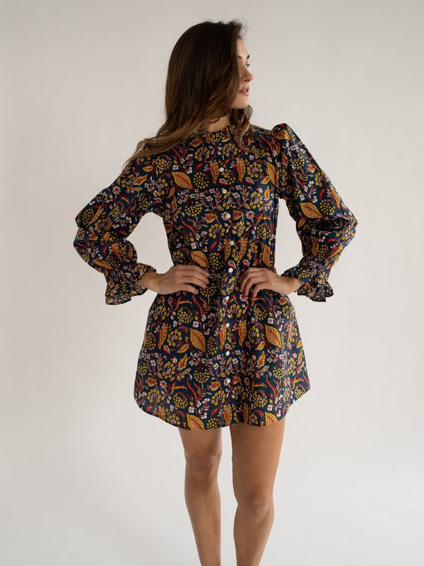Dakota Dress in Star Floral — view 9