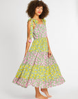 MILLE Clothing Daphne Dress in Patchwork Lemonade