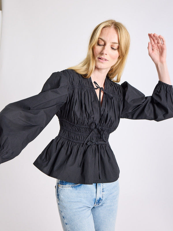 Ella Top in Black — view 6