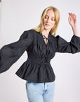 MILLE Clothing Ella Top in Black