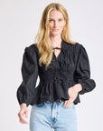 MILLE Clothing Ella Top in Black