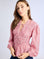 MILLE Clothing Ella Top in Tango Stripe