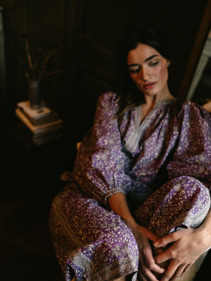 Elodie Top in Provence Floral