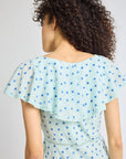 MILLE Clothing Eloise Dress in Blue Hearts